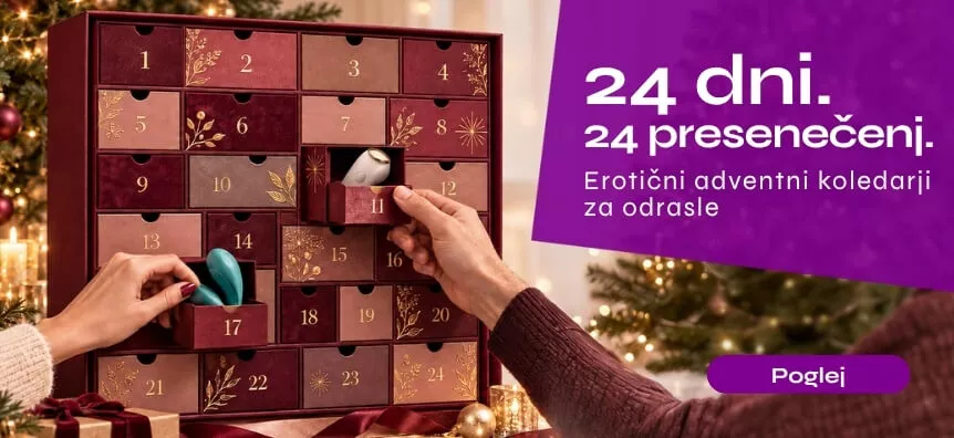 24 dni, 24 presenečenj: adventni koledarji s spolnimi igračkami za odrasle | Sexshop Slovenija Desirel.si