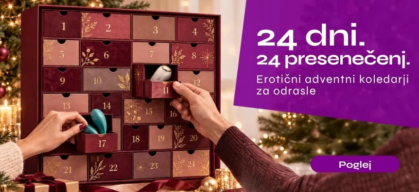 24 dni, 24 presenečenj: adventni koledarji s spolnimi igračkami za odrasle | Sexshop Slovenija Desirel.si