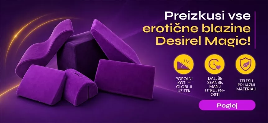 Preizkusi vse blazine za seks Desirel Magic! | Sexshop Slovenija Desirel.si