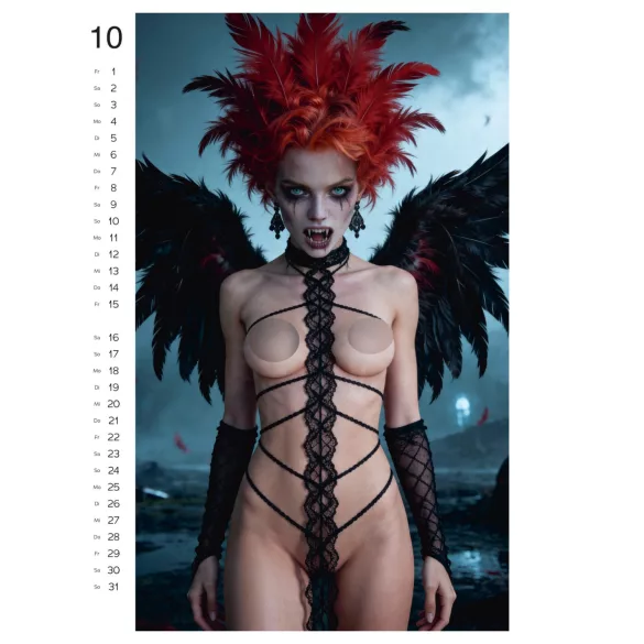 Wild Fantasy 2027 - erotični stenski koledar (1 kos)