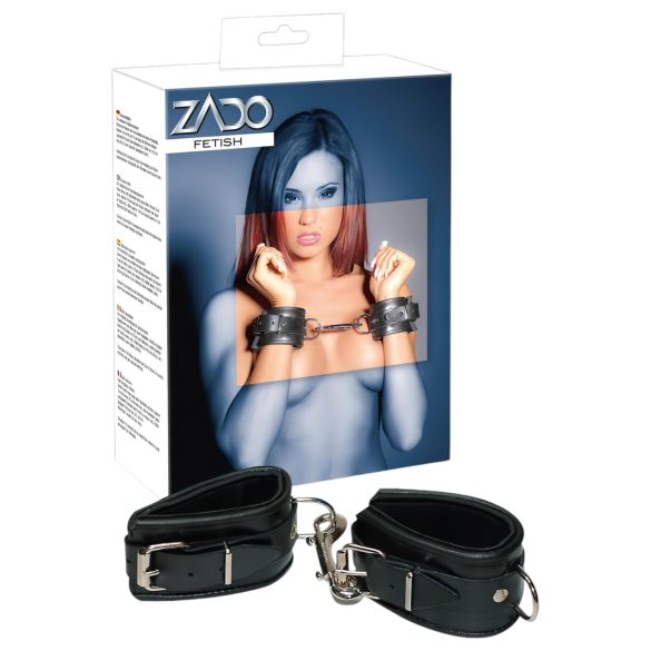 ZADO - usnjene zapestnice (črne)