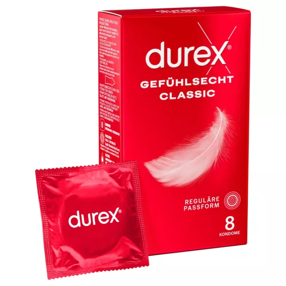 Durex - izredno tanek kondom (8 kosov)