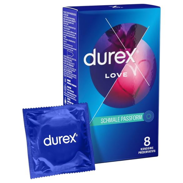 Durex Love - Slimfit kondomi (8 kos)