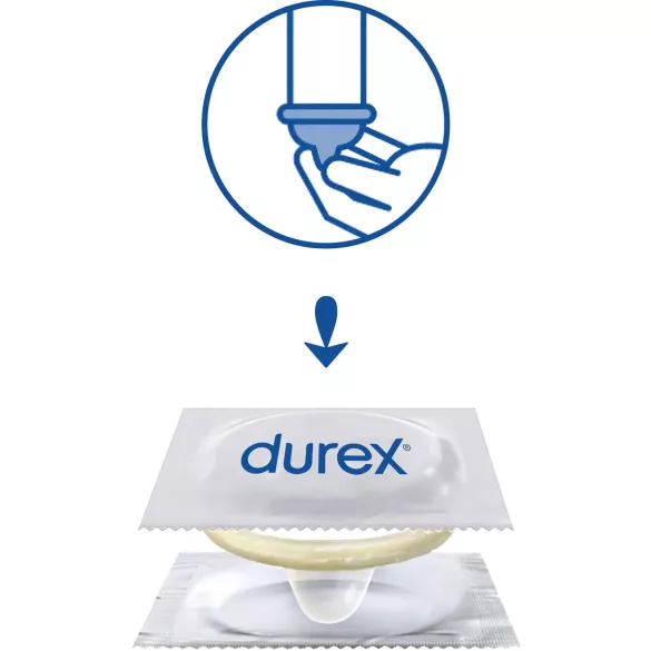 Durex Feel Thin - kondomi za naraven občutek (3 kos)