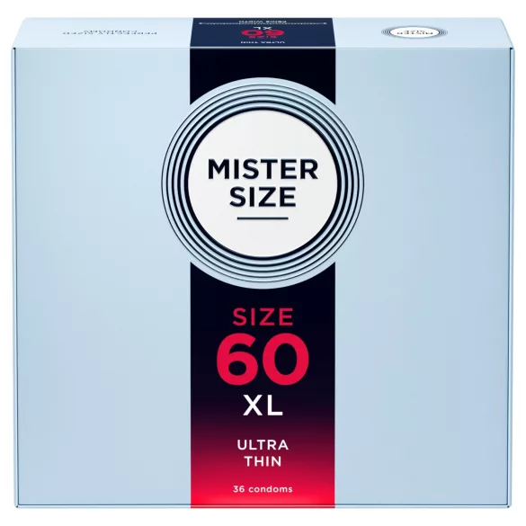 Mister Size - tanki kondomi - 60 mm - 36 kos