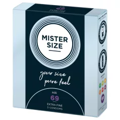 Mister Size - kondom - izjemno tanek - 69mm - 3 kosi