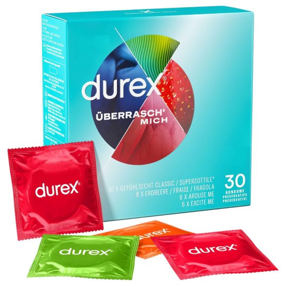 Durex - Pakiranje z okusom kondomov (30 kos)