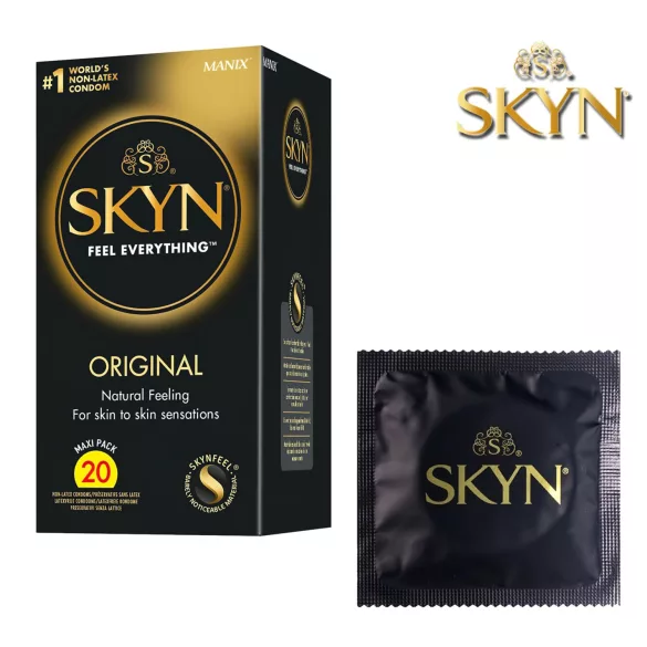 Manix SKYN - klasični kondomi - ultra tanek - 20 kos