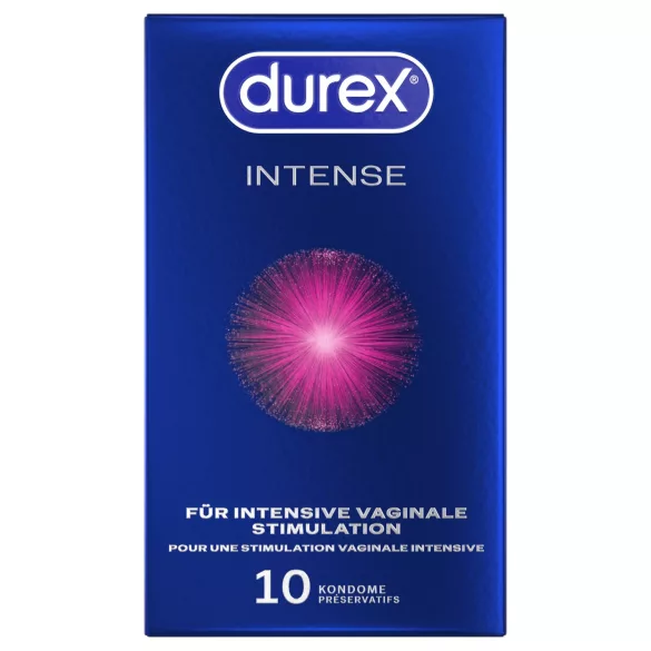 Durex Intense - orgazmični kondomi (10 kosov)
