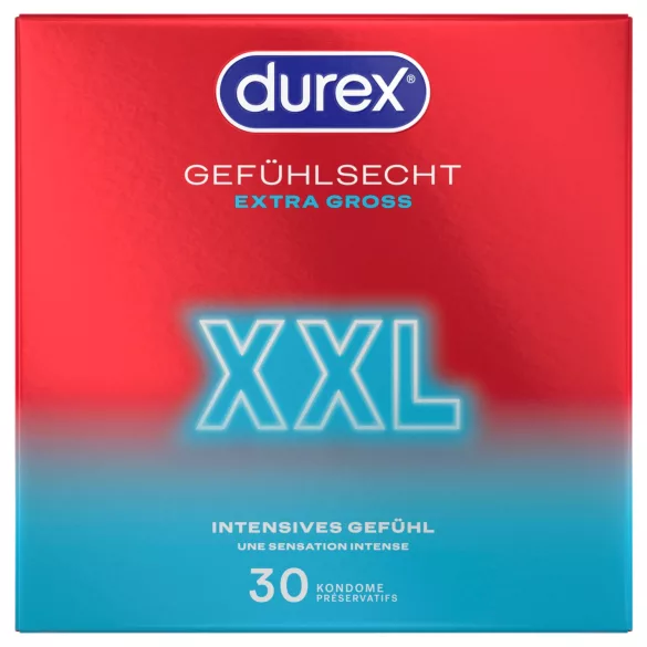 Durex - XXL kondomi (30 kos)