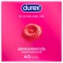 Durex - Pleasure Me kondomi (40 kos)