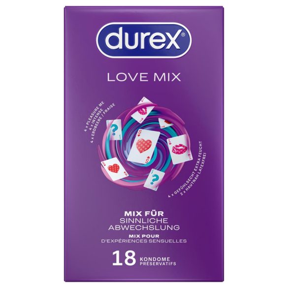 Durex Love Mix - paket kondomov (18 kosov)