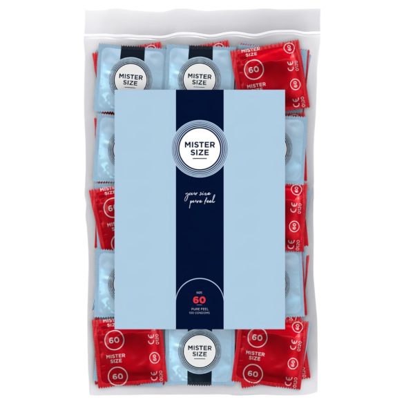 Mister Size - kondom ultra tanek - 60 mm - 100 kos