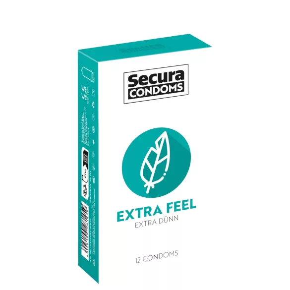 Secura - kondomi - ekstra tanki - 12 kos