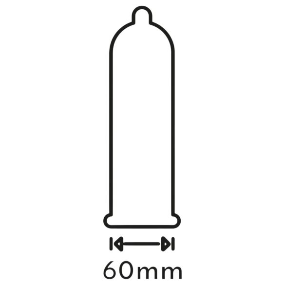 Secura Jajčevec - velik kondom - 60mm - 48 kos