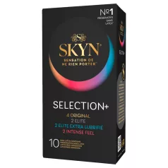 SKYN Selection+ - izbor kondomov brez lateksa (10 kos)