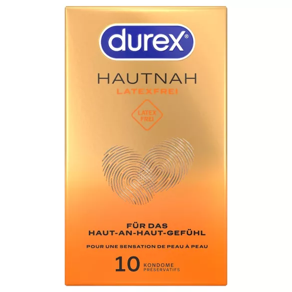 Durex Hautnah - kondomi brez lateksa - 10 kos