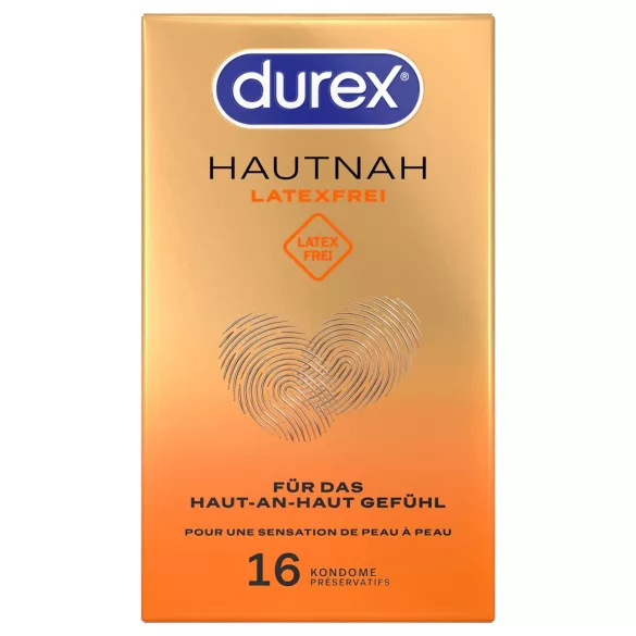 Durex Hautnah - kondomi brez lateksa - 16 kos