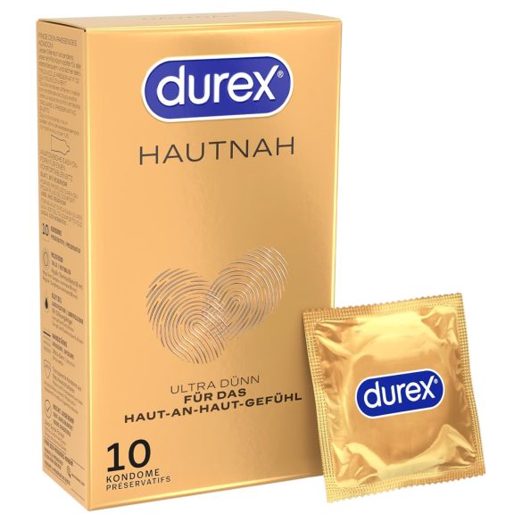 Durex Tesen ob stiku - ekstra tanki kondom (10 kos)