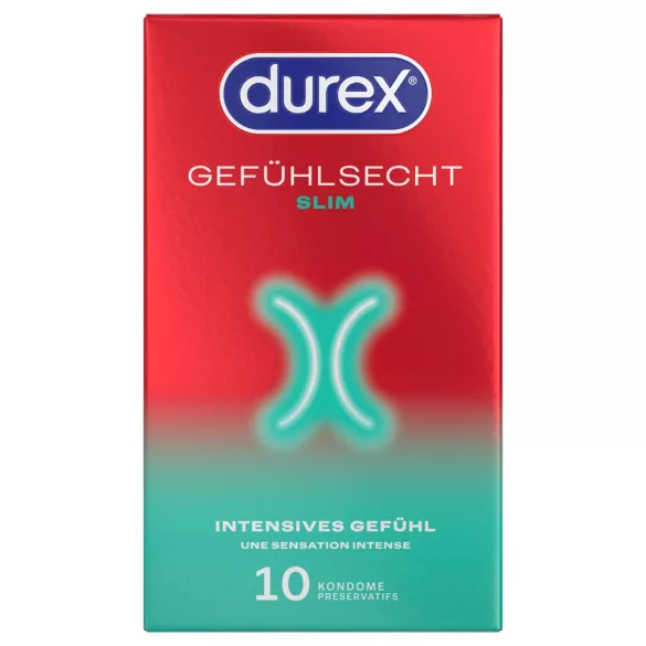 Durex - Slim kondomi (10 kos)