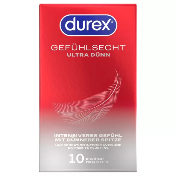 Durex - ultra tanka kondoma (10 kos)