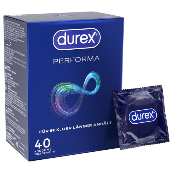 Durex Performa - kondomi za podaljšanje užitka (40 kos)