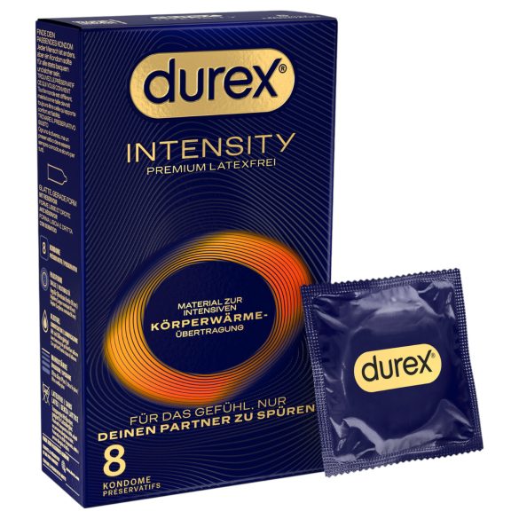 Durex Intensity - tanek, lateksu prijazen kondom (8 kosov)