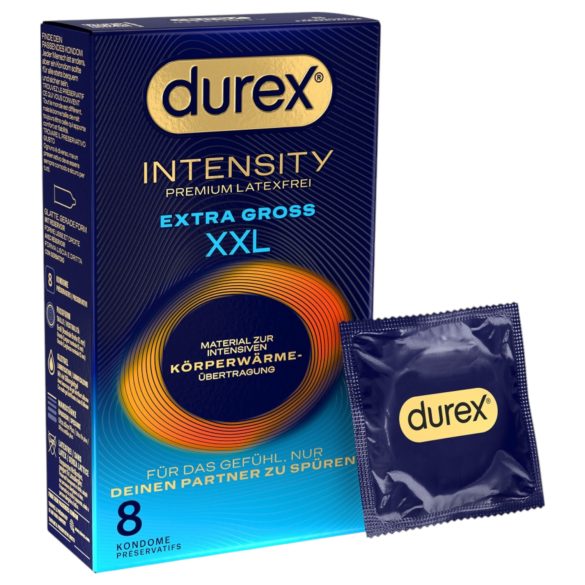 Durex Intensity XXL - lateks-free kondomi (8 kosov)
