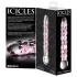 Icicles No. 7 - stekleni dildo z izboklinami