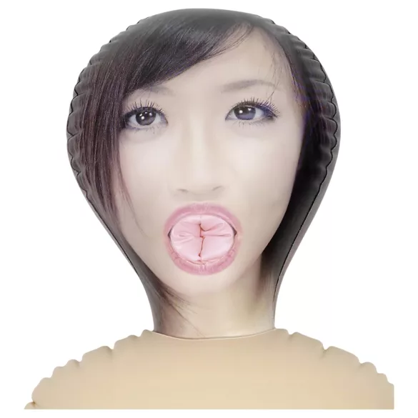 Napihljiva punčka - realistična - PVC