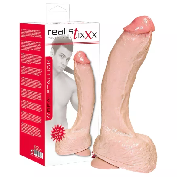 realistixxx Giant - ekstra velik dildo (naraven)