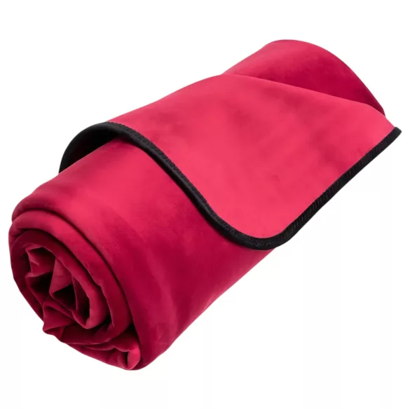 Liberator Fascinator Throw - seks odeja - vodoodporna mikrofibra - rdeča