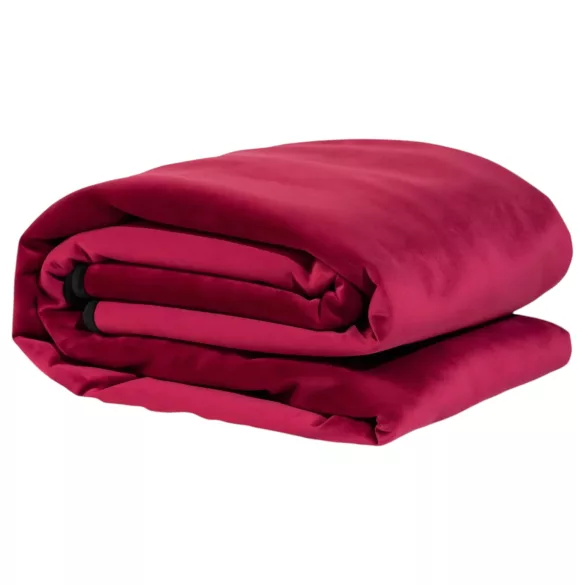 Liberator Fascinator Throw - seks odeja - vodoodporna mikrofibra - rdeča