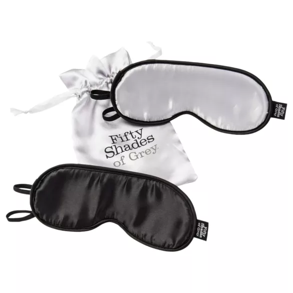 Petdeset odtenkov sive No Peeking - set spalnih mask