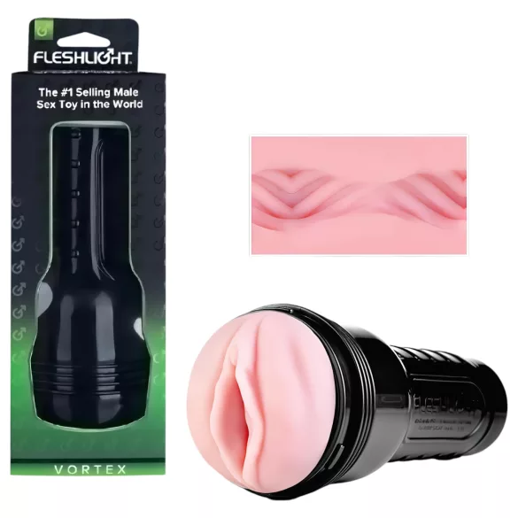 Fleshlight Pink Lady - masturbator vagina - spiralna notranjost