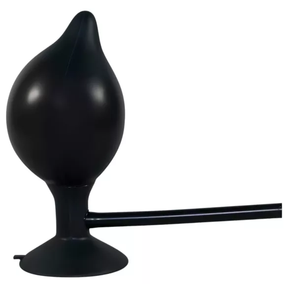 You2Toys True Black - napihljiv analni dilatator - črna