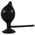 You2Toys True Black - napihljiv analni dilatator - črna