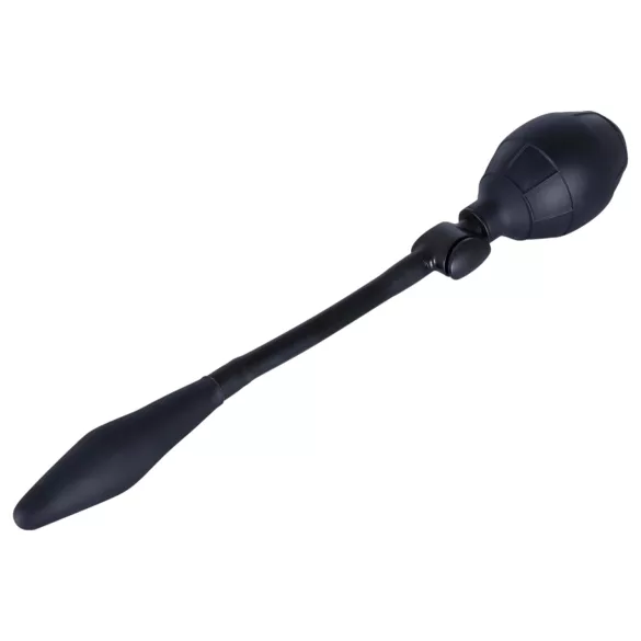 You2Toys - napihljiv analni dildo (črn)