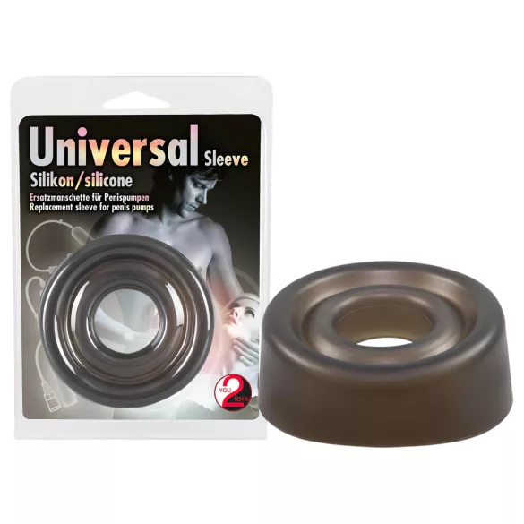 You2Toys - Univerzalni silikonski nadomestni obroček (sivi)