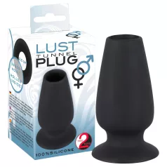 You2Toys - analni dilatator s tunelom - votel - črn
