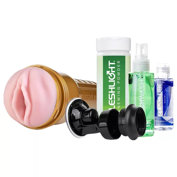 Fleshlight - masturbator trening za vzdržljivost - komplet 5 delov