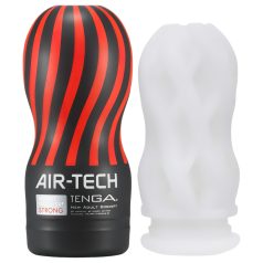   TENGA Air Tech Strong - masturbator z vtisnjeno teksturo - bela