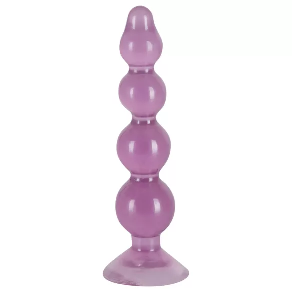 You2Toys - analne kroglice - analni čep z vakuumskim dnom vijoličen