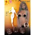 You2Toys Beauty Queen - napihljiva gumijasta lutka (črna)
