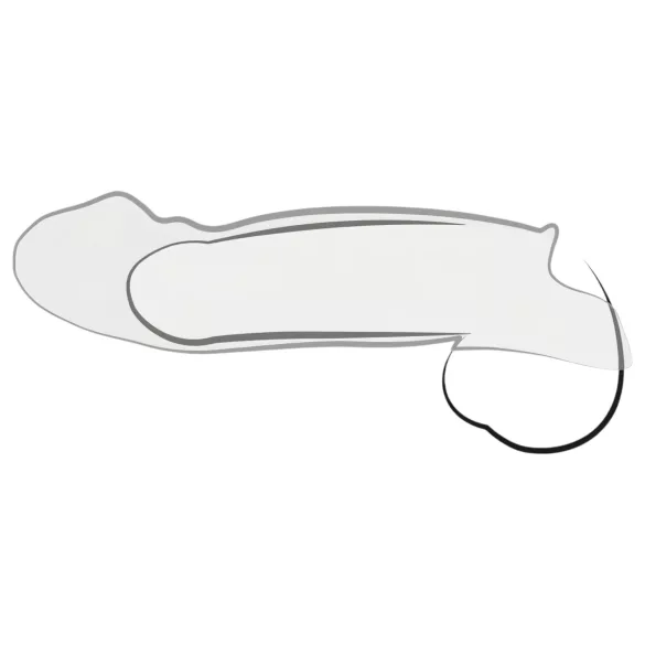 Crystal Skin - podaljšek za penis - prozoren penis rokav