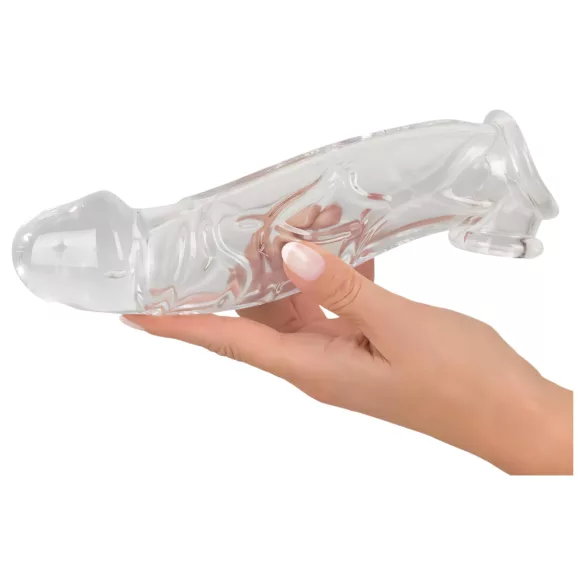 Crystal Skin - podaljšek za penis - prozoren penis rokav
