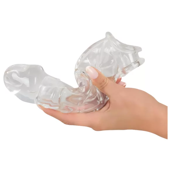 Crystal Skin - podaljšek za penis - prozoren penis rokav