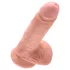King Cock - dildo z modom - naraven videz - 18 cm