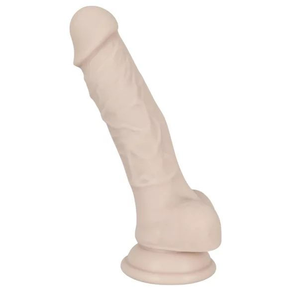 You2Toys - silikonski dildo z prisesavko - srednji (naraven)