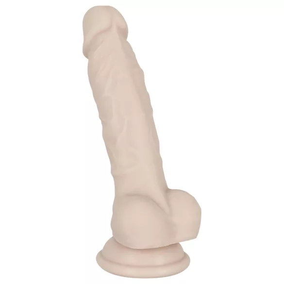 You2Toys - silikonski dildo z prisesavko - srednji (naraven)